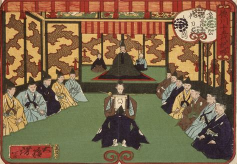 japanese emperor and shogun.